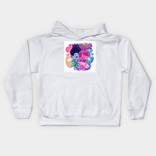 trolls 3 Kids Hoodie